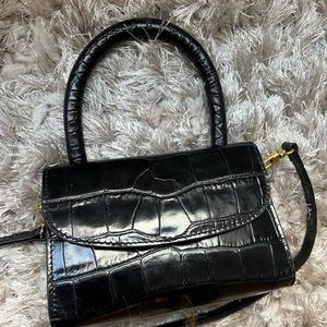 BY FAR
Mini embossed tote